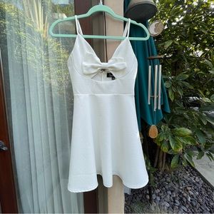 Lulu’s Better Bow-lieve It Skater Dress